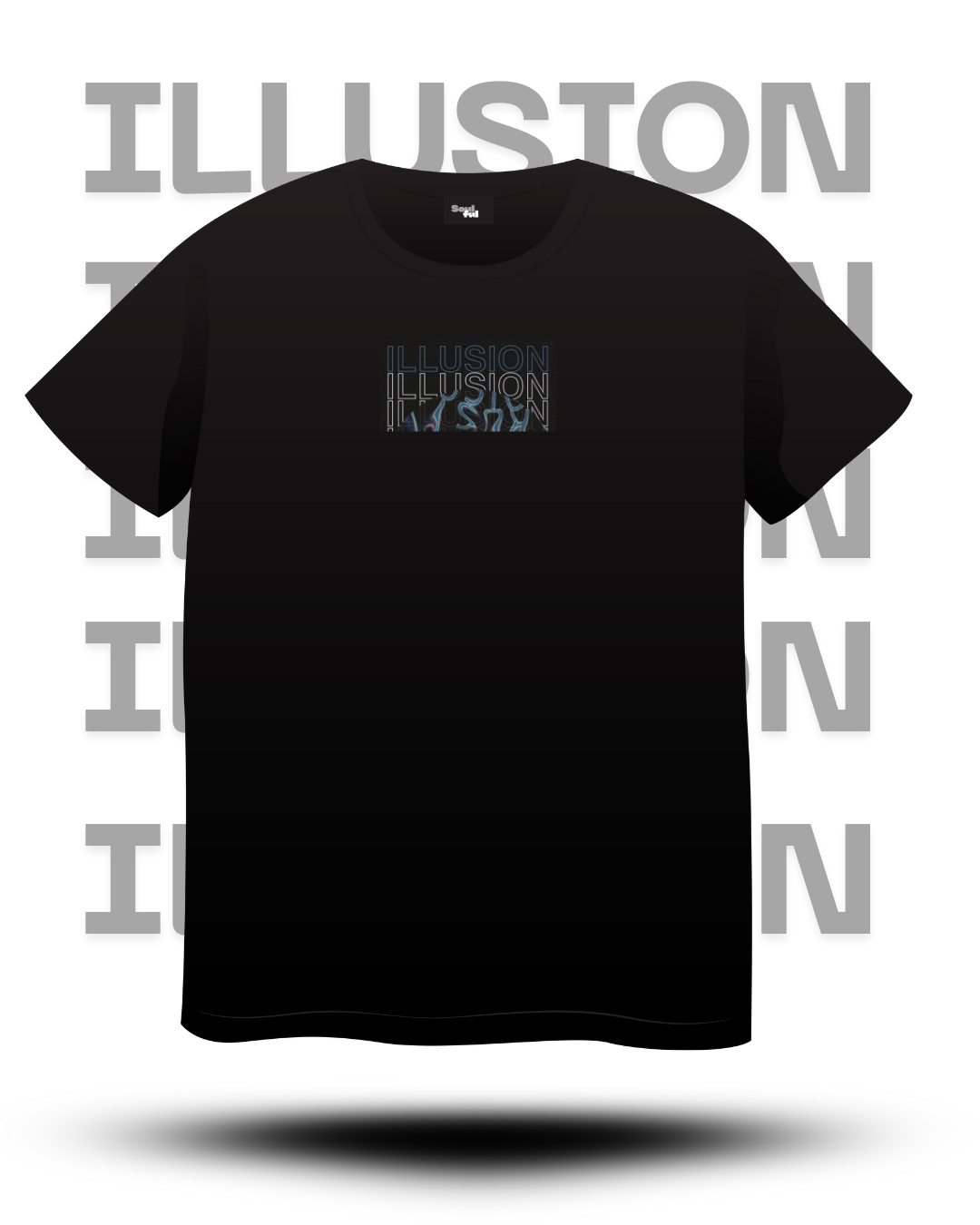 Illusion Block – Oversized Tee